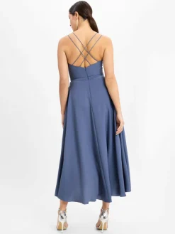 VM Kleider<Abndkleid hellblau uni