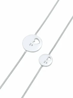 Elli Schmuck|Mädchen<Armband silber uni