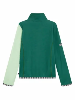 WeeDo Jungen<Baby Langarmshirt grün gemustert