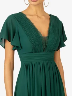 Kraimod Kleider<Damen Abendkleid grün uni