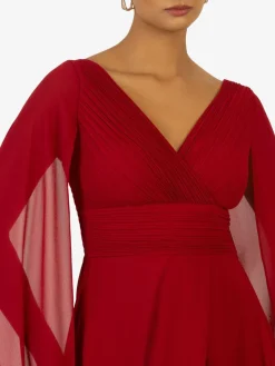 Kraimod Kleider<Damen Abendkleid rot uni