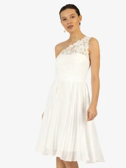 Kraimod Kleider<Damen Abendkleid weiß uni