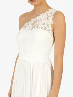 Kraimod Kleider<Damen Abendkleid weiß uni