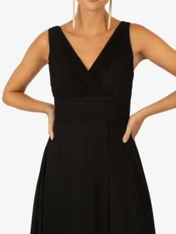 Kraimod Kleider<Damen Abendkleid schwarz uni