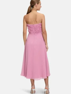 Vera Mont Kleider<Damen Abendkleid rosa uni