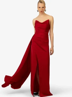 Kraimod Kleider<Damen Abendkleid rot uni