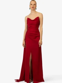 Kraimod Kleider<Damen Abendkleid rot uni