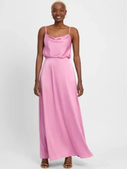 Hey Kyla Kleider<Damen Abendkleid altrosa uni