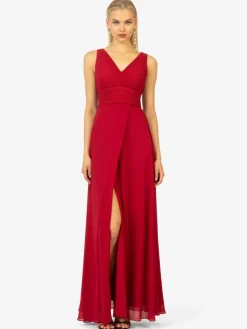 Kraimod Kleider<Damen Abendkleid rot uni