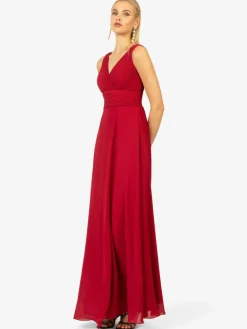 Kraimod Kleider<Damen Abendkleid rot uni