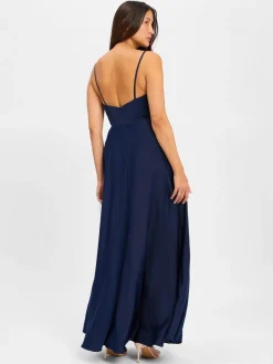 Laona Kleider<Damen Abendkleid marine uni