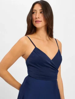 Laona Kleider<Damen Abendkleid marine uni