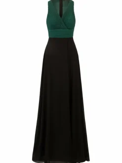 Kraimod Kleider<Damen Abendkleid grün uni