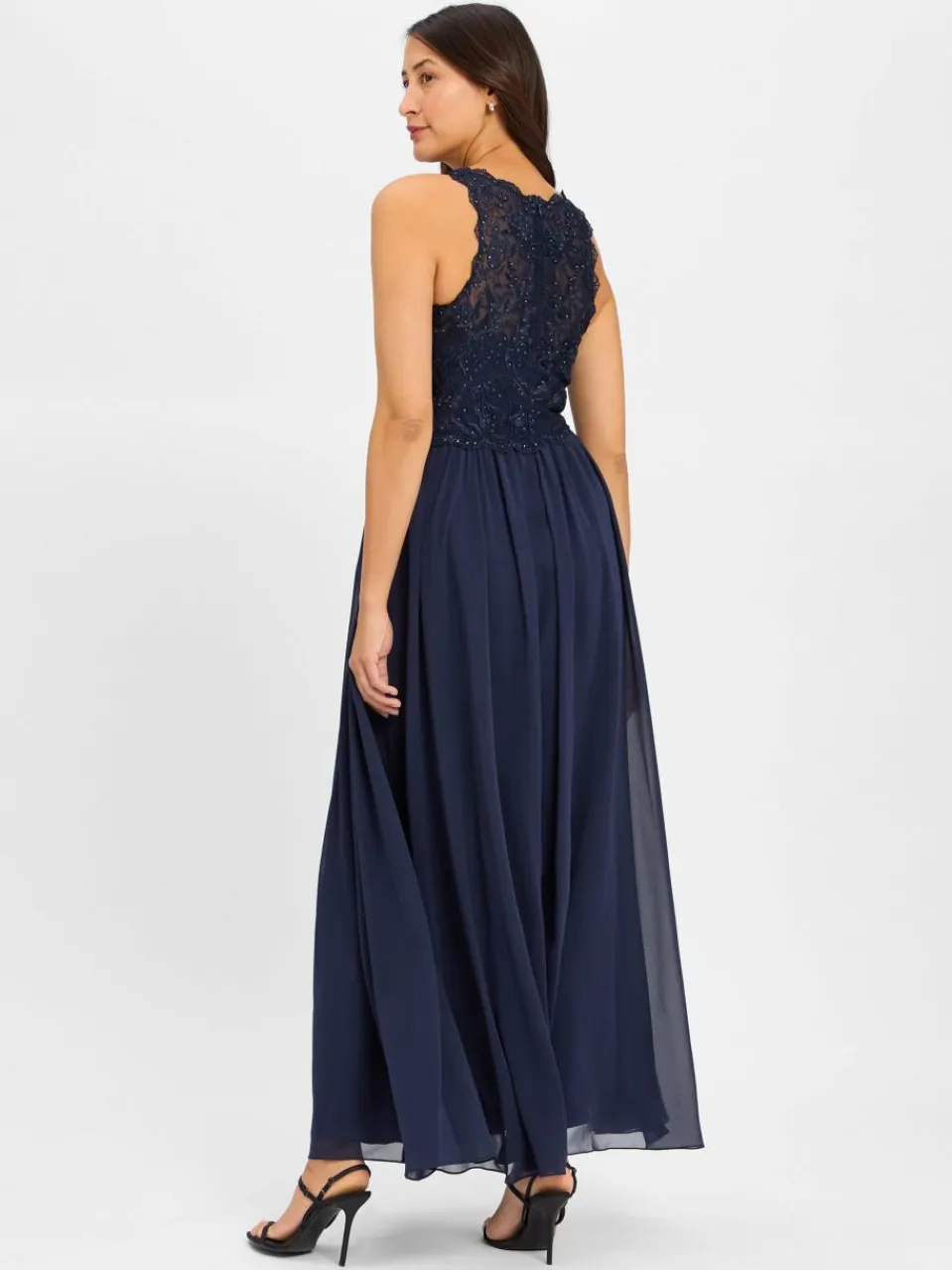 Hey Kyla Kleider<Damen Abendkleid marine uni