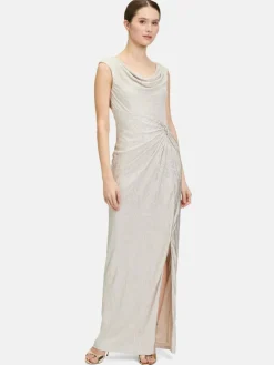 Vera Mont Kleider<Damen Abendkleid weiß uni