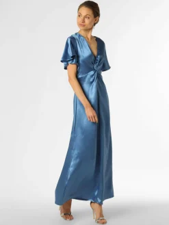 Vila Kleider<Damen Abendkleid - VISittas blau uni