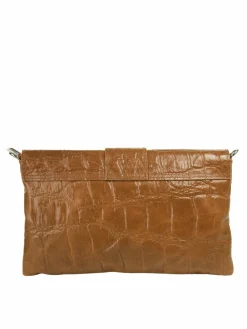 Cluty Taschen & Rucksäcke<Damen Abendtasche cognac uni