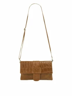 Cluty Taschen & Rucksäcke<Damen Abendtasche cognac uni