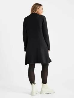 Frieda & Freddies Kleider<Damen A-Linien-Kleid schwarz uni