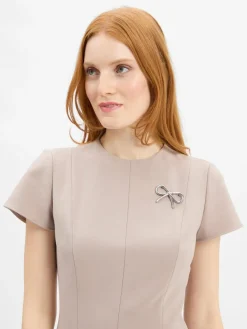 HUGO Kleider<Damen A-Linien-Kleid - Kejuli taupe uni