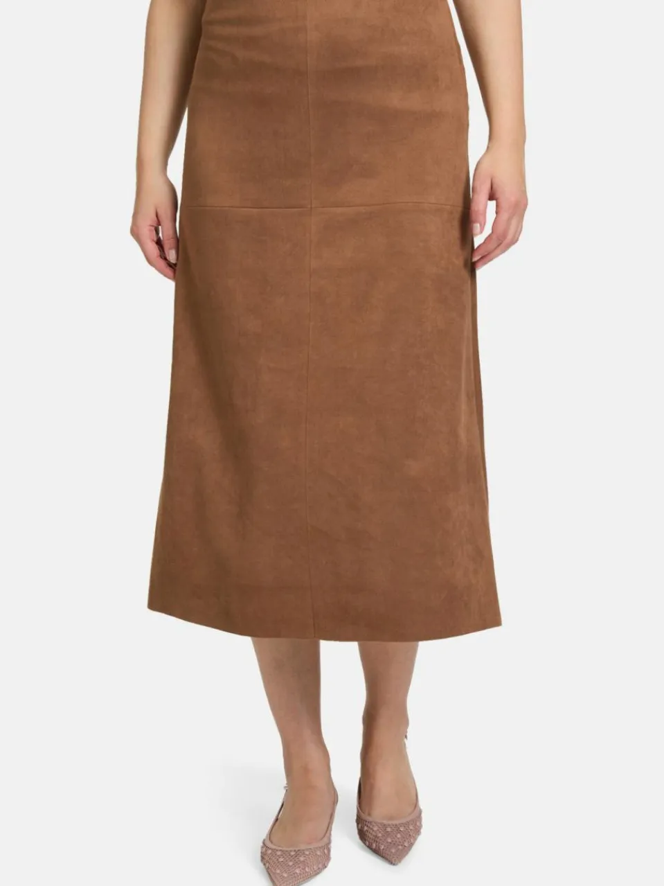 Betty Barclay Röcke<Damen A-Linien-Rock braun nougat uni