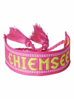 Chiemsee Schmuck<Damen Armband pink bedruckt