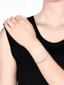 Elli Schmuck<Damen Armband silber uni
