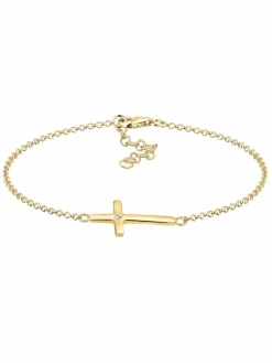 Elli Schmuck<Damen Armband gold uni