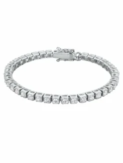 KUZZOI Schmuck<Damen Armband silber uni