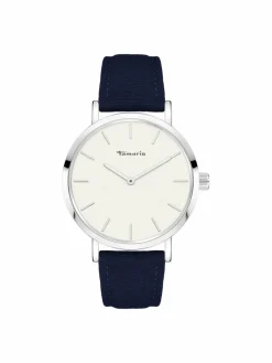 Tamaris Uhren<Damen Armbanduhr blau uni