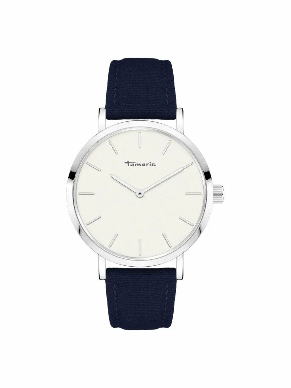 Tamaris Uhren<Damen Armbanduhr blau uni