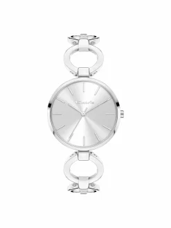 Tamaris Uhren<Damen Armbanduhr silber uni