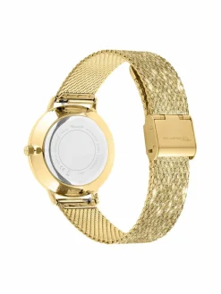 Tamaris Uhren<Damen Armbanduhr gold uni