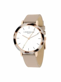 Liebeskind Berlin Uhren<Damen Armbanduhr nude gemustert