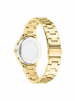 Tamaris Uhren<Damen Armbanduhr gold uni