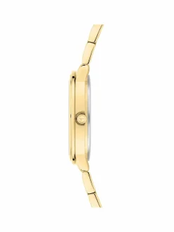 Tamaris Uhren<Damen Armbanduhr gold uni
