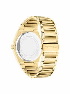 Tamaris Uhren<Damen Armbanduhr gold uni