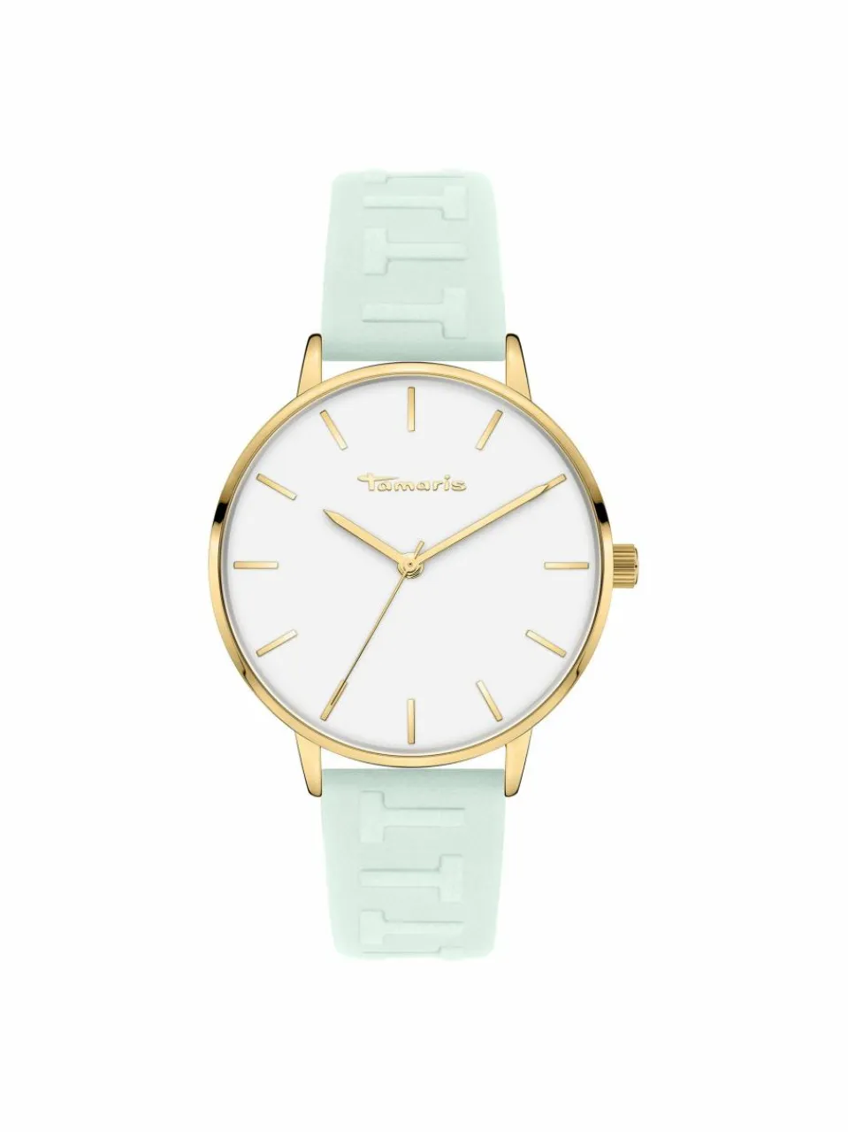 Tamaris Uhren<Damen Armbanduhr gold uni