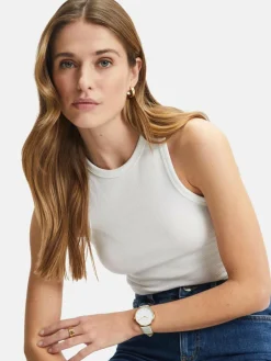 Tamaris Uhren<Damen Armbanduhr gold uni