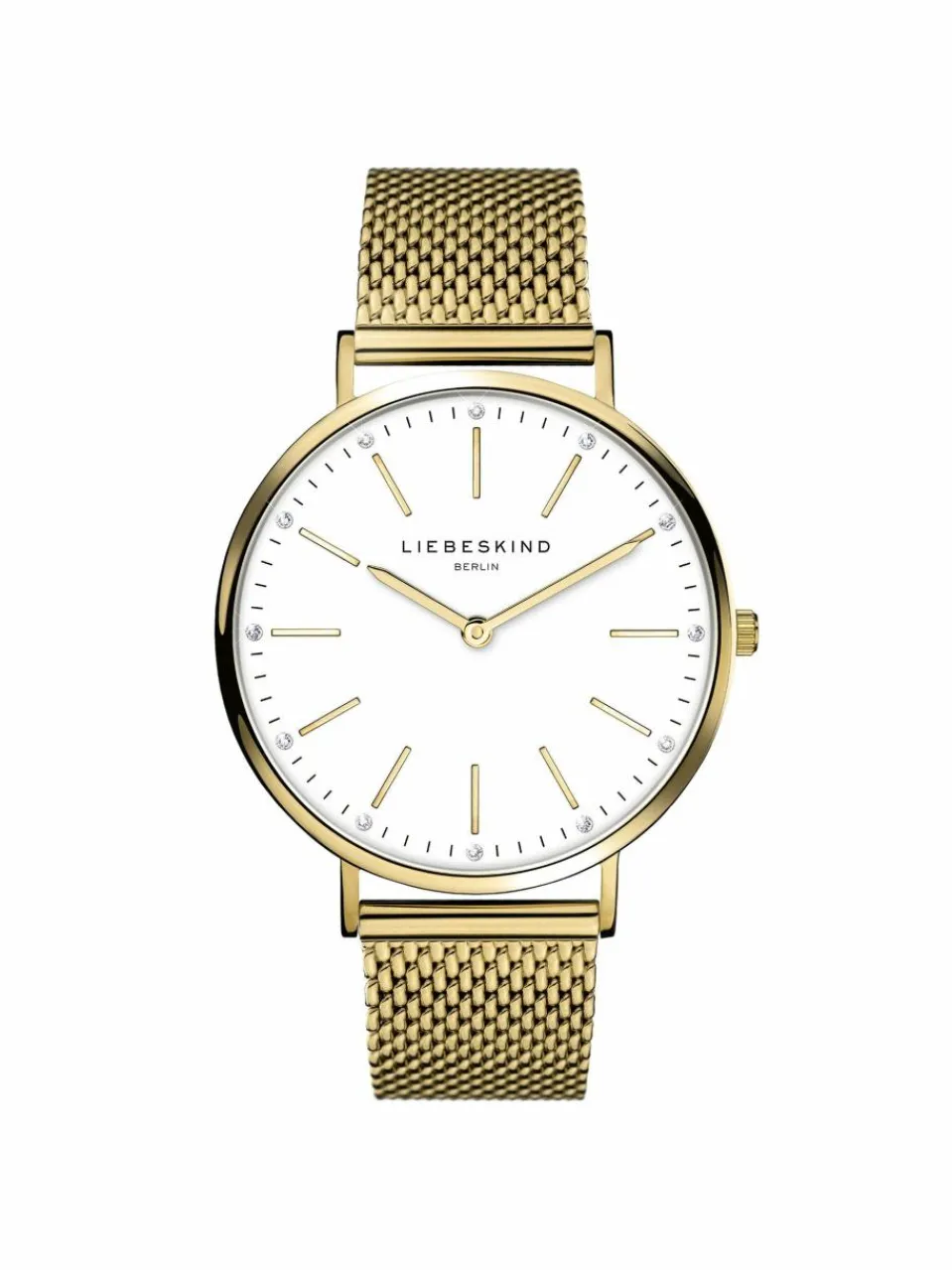 Liebeskind Berlin Uhren<Damen Armbanduhr gold uni