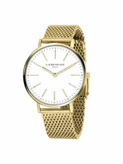 Liebeskind Berlin Uhren<Damen Armbanduhr gold uni