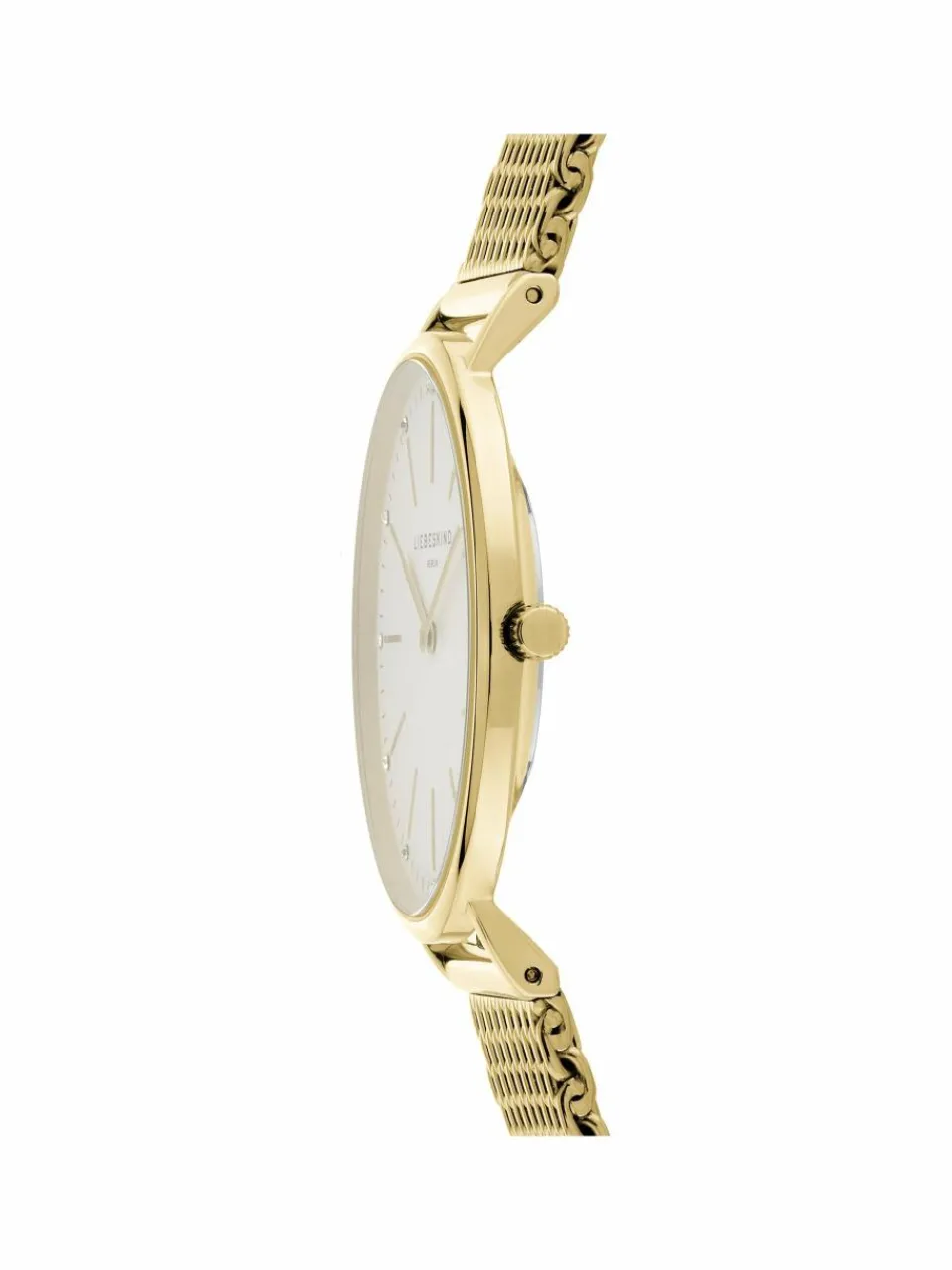 Liebeskind Berlin Uhren<Damen Armbanduhr gold uni