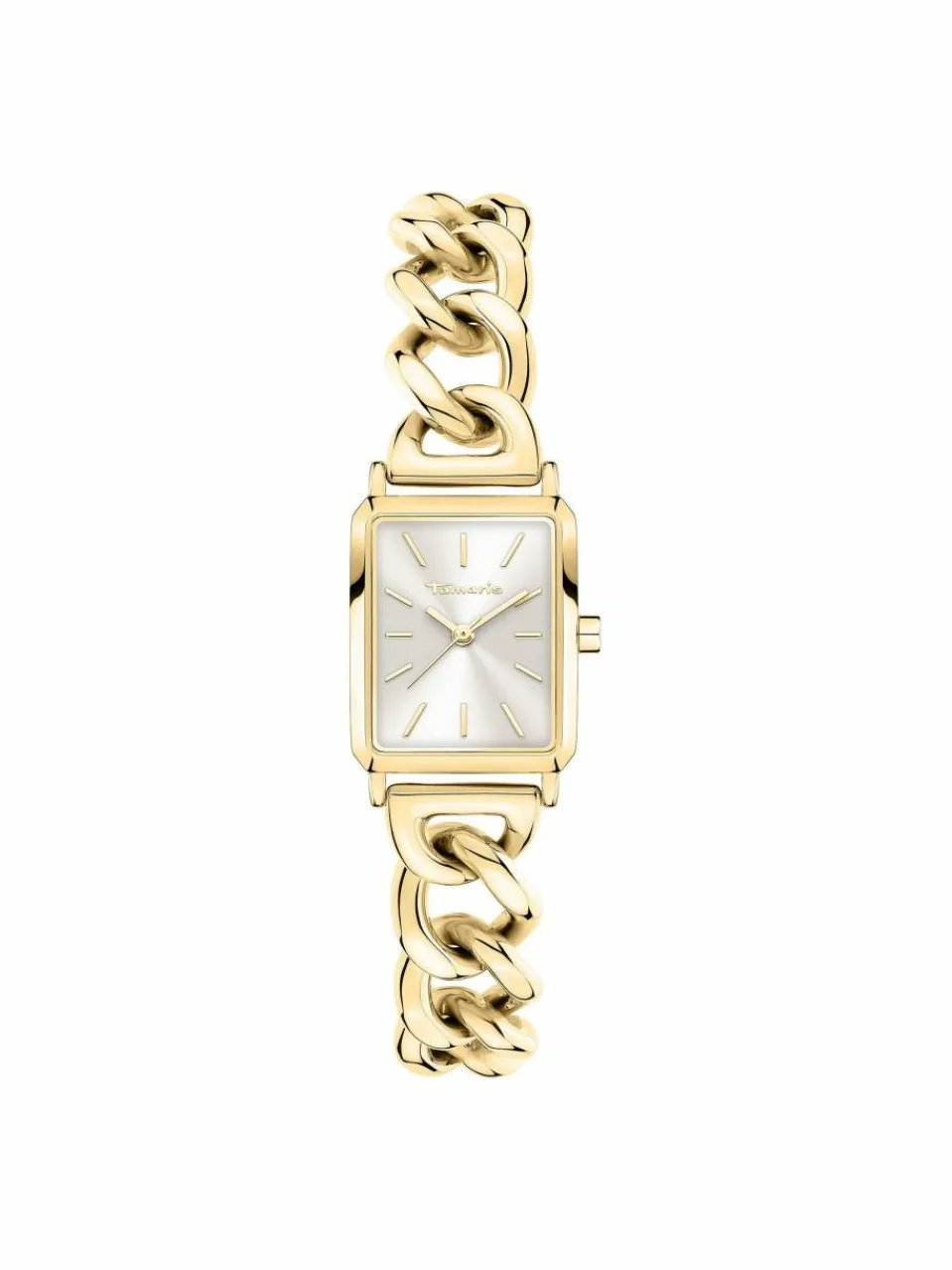 Tamaris Uhren<Damen Armbanduhr gold uni