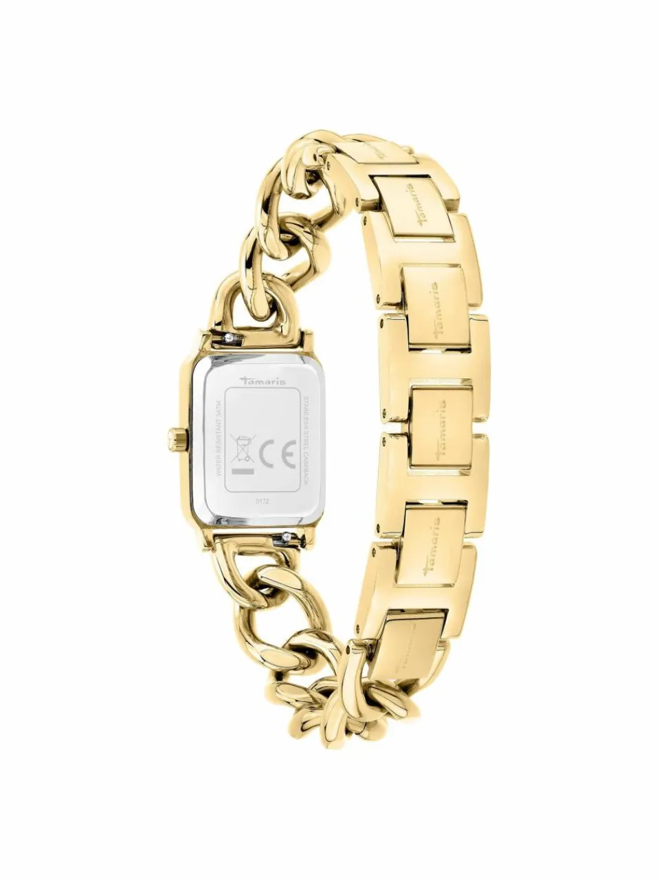 Tamaris Uhren<Damen Armbanduhr gold uni