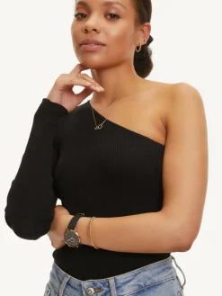 Tamaris Uhren<Damen Armbanduhr schwarz uni