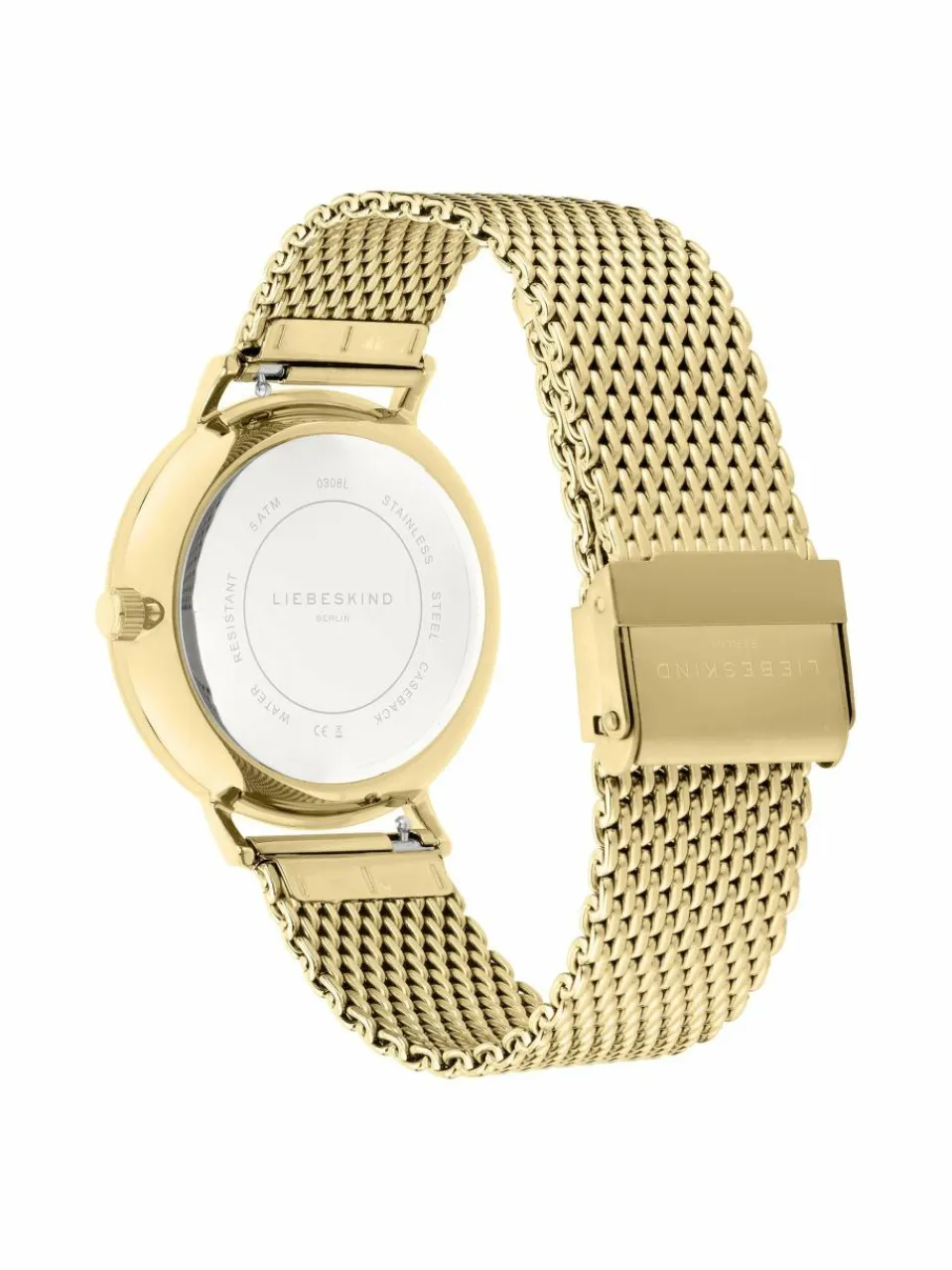 Liebeskind Berlin Uhren<Damen Armbanduhr gold uni