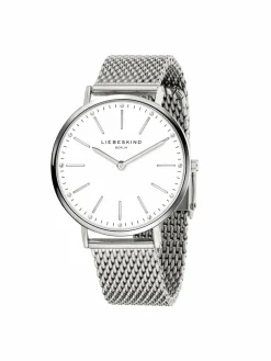 Liebeskind Berlin Uhren<Damen Armbanduhr silber uni