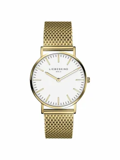 Liebeskind Berlin Uhren<Damen Armbanduhr gold uni