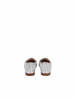Crickit Ballerinas<Damen Ballerina - JANET silber uni