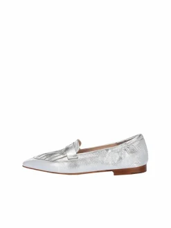 Crickit Ballerinas<Damen Ballerina - JANET silber uni